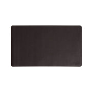 Smead Waterproof Desk Pad, Rectangular, 13.7" x 23.6", Faux Suede Backing, Vegan Leather, Charcoal, 1 Each