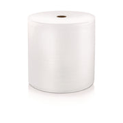 LoCor Hardwound Roll Towels - 1 Ply - 7" Width x 1000 ft Length - Fully embossed - Bright White - Fiber - 6 / Carton