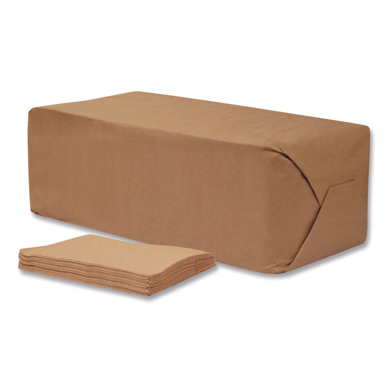 Select Full Fold II Napkins, 1-Ply, 12 x 8.5, White, 800/Pack, 12 Packs/Carton