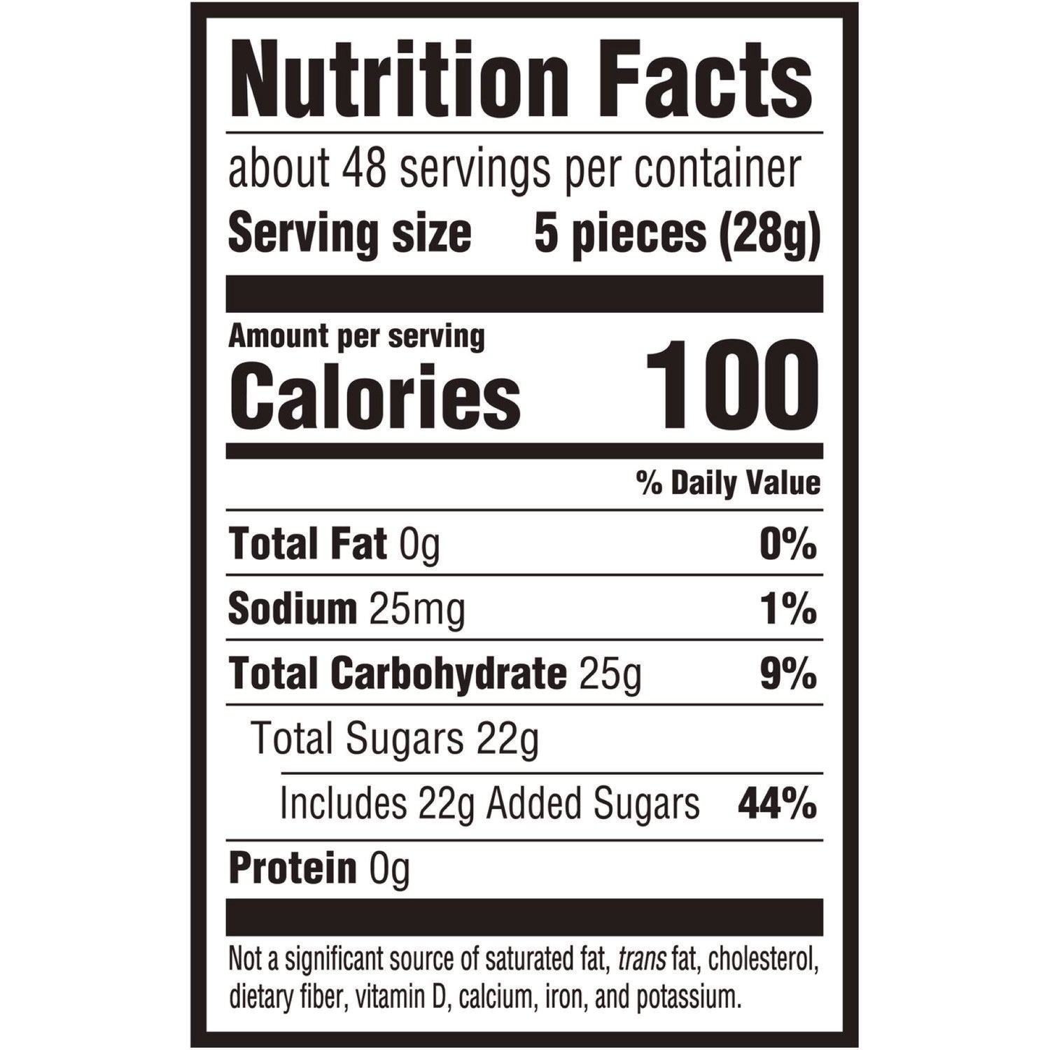Fruit Flavored Candy, Grab-And-Go, 240-Pieces/box