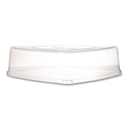 Vanguard Regalia Serving Tray Lids, 14.5 x 14.5 x 3.94, Clear, Plastic, 50/Carton