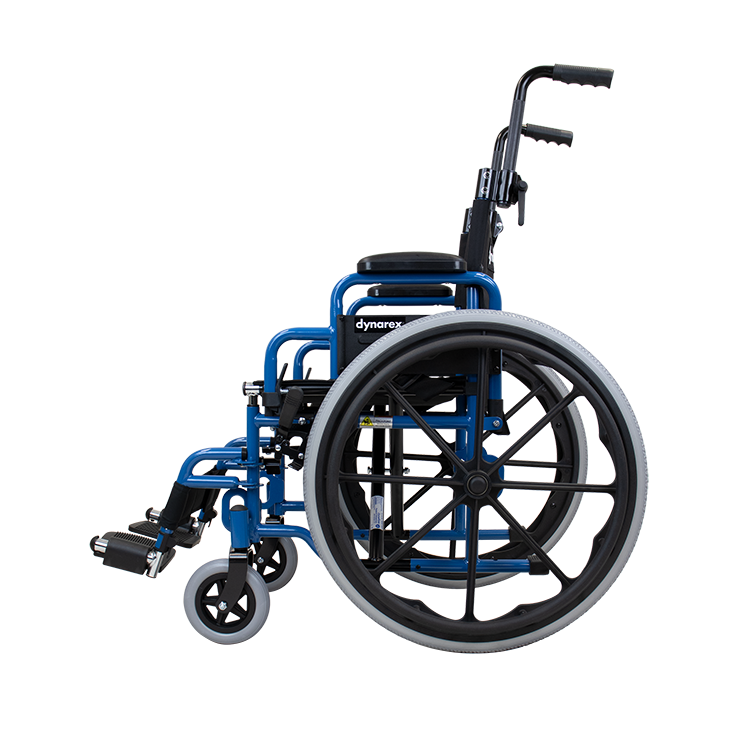 DynaRide Pediatric 12" Wheelchair w/ Foot Rest