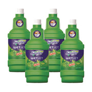 Swiffer WetJet MS Floor Cleaner, Multi Surface, Liquid, Gain Scent, 40.6 fl oz (1.3 quart), Green, 1 Bottle