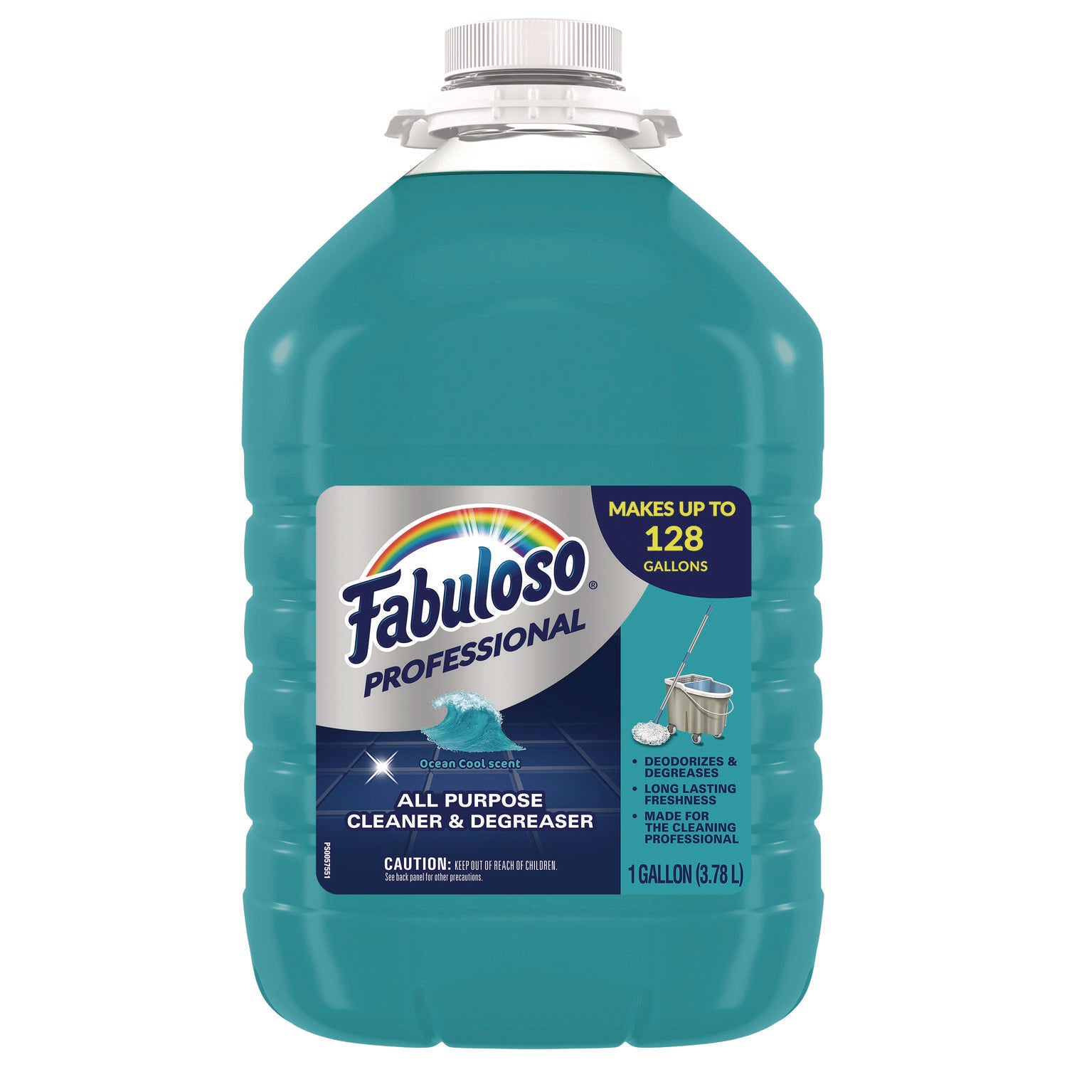 All-Purpose Cleaner, Ocean Cool Scent, 1 Gal Bottle, 4/carton