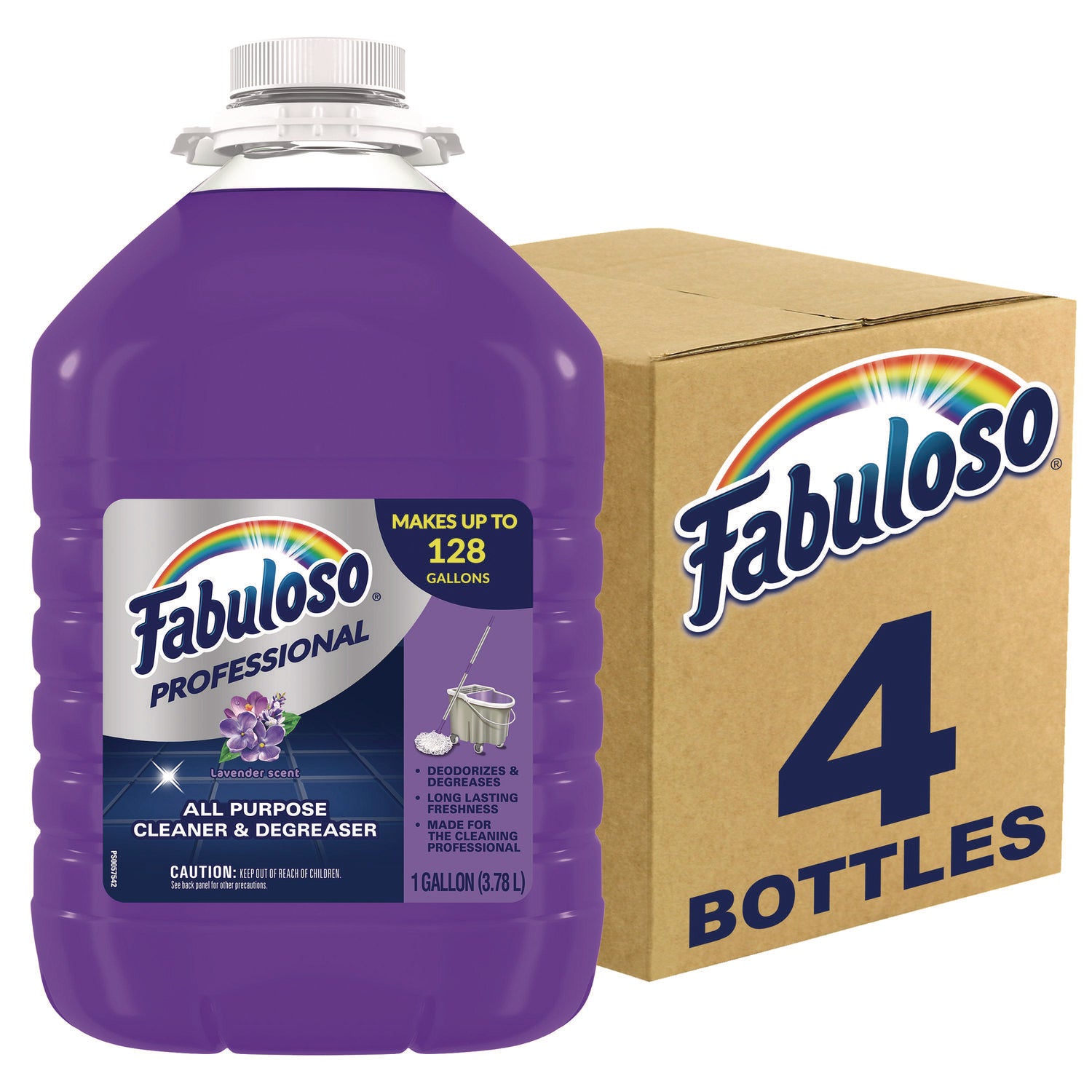 All-Purpose Cleaner, Lavender Scent, 1 Gal Bottle, 4/carton