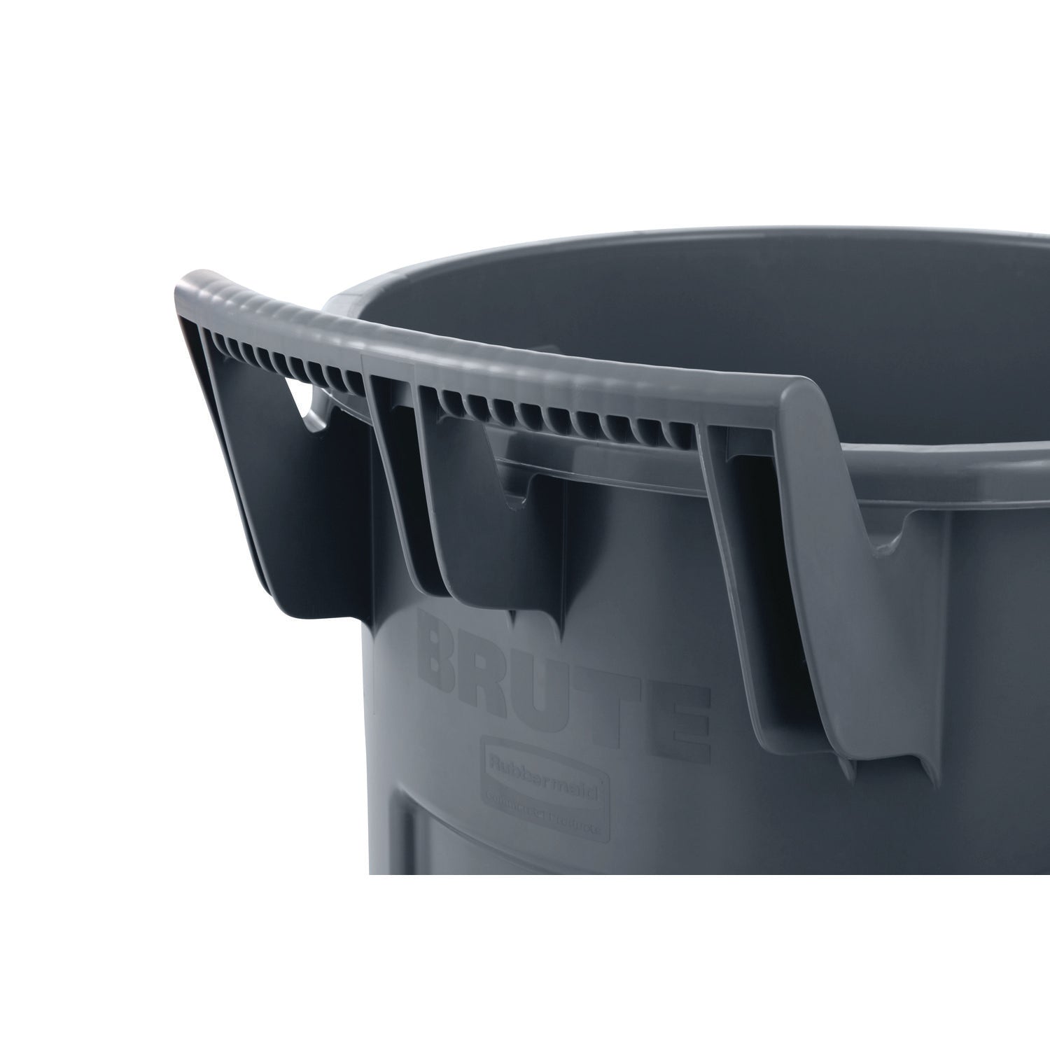 44 gal Capacity - Wheels, Ergonomic Handle, Vented - 35.8" Height x 27.6" Width - Resin - Gray - 1 Each