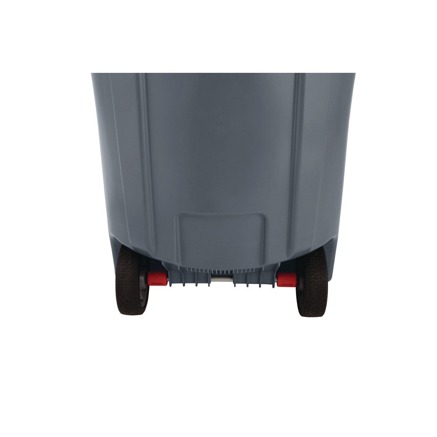 44 gal Capacity - Wheels, Ergonomic Handle, Vented - 35.8" Height x 27.6" Width - Resin - Gray - 1 Each