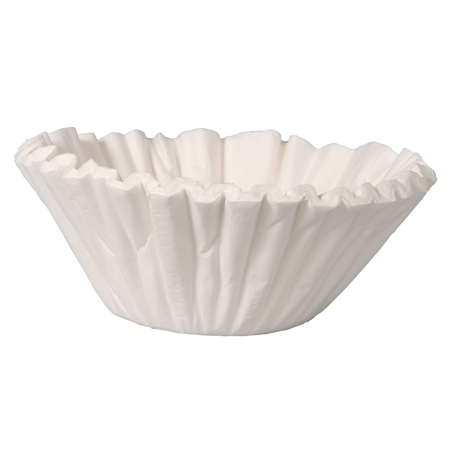 Commercial Coffee Filters, 10 Gal Urn Style, Flat Bottom, 25/cluster, 10 Clusters/carton