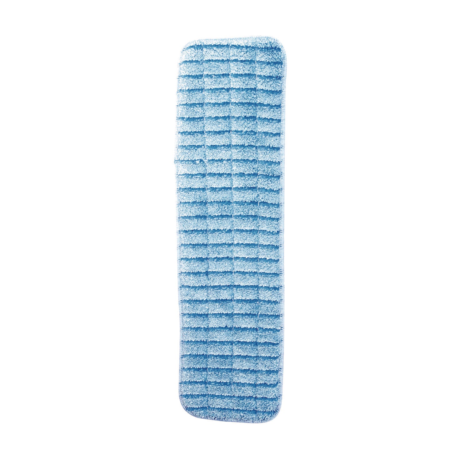 5" Width x 18" Length - Absorbent, Durable, Washable - MicroFiber, Polypropylene - Blue - 12 / Bag