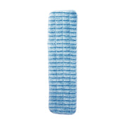 5" Width x 18" Length - Absorbent, Durable, Washable - MicroFiber, Polypropylene - Blue - 12 / Bag