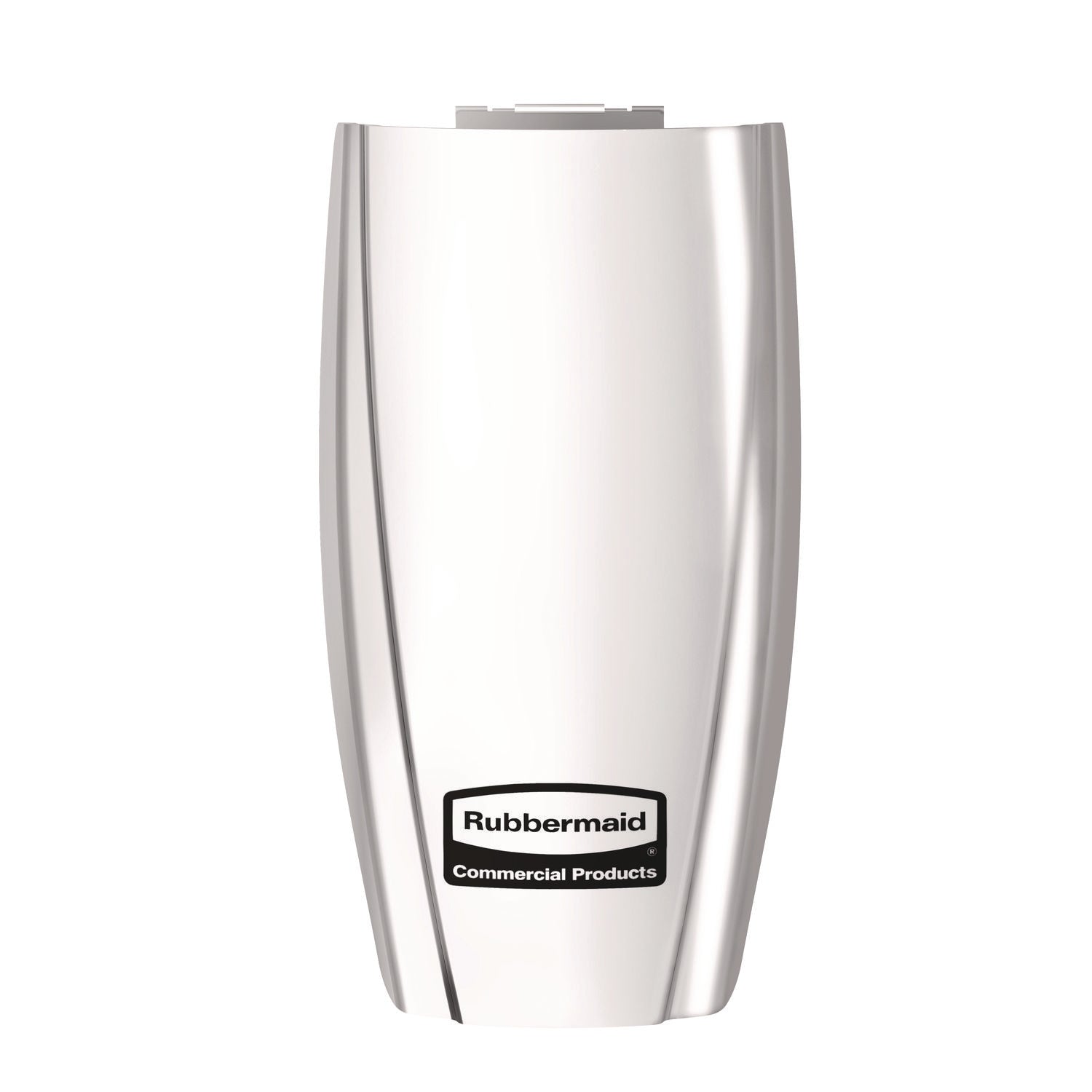 Rubbermaid Commercial TCell Air Freshening Dispenser, 90 Day Refill Life, 6000 ft³ Coverage, Chrome, 1 Each