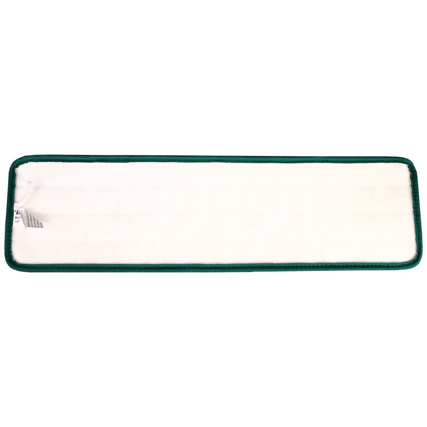 Microfiber Wet Mops, 18 X 5, Green