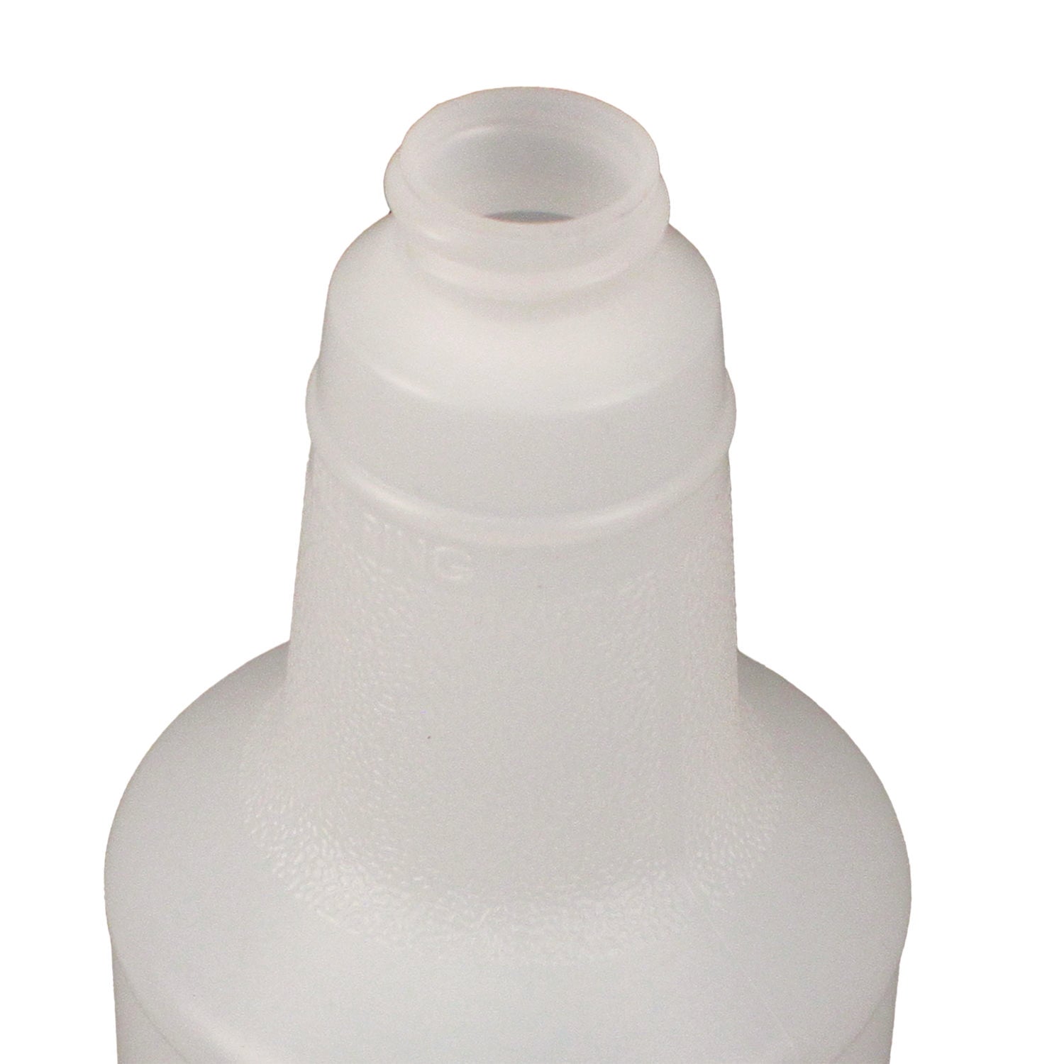 Plastic Bottles With Graduations, 32 Oz, Clear, 12/carton