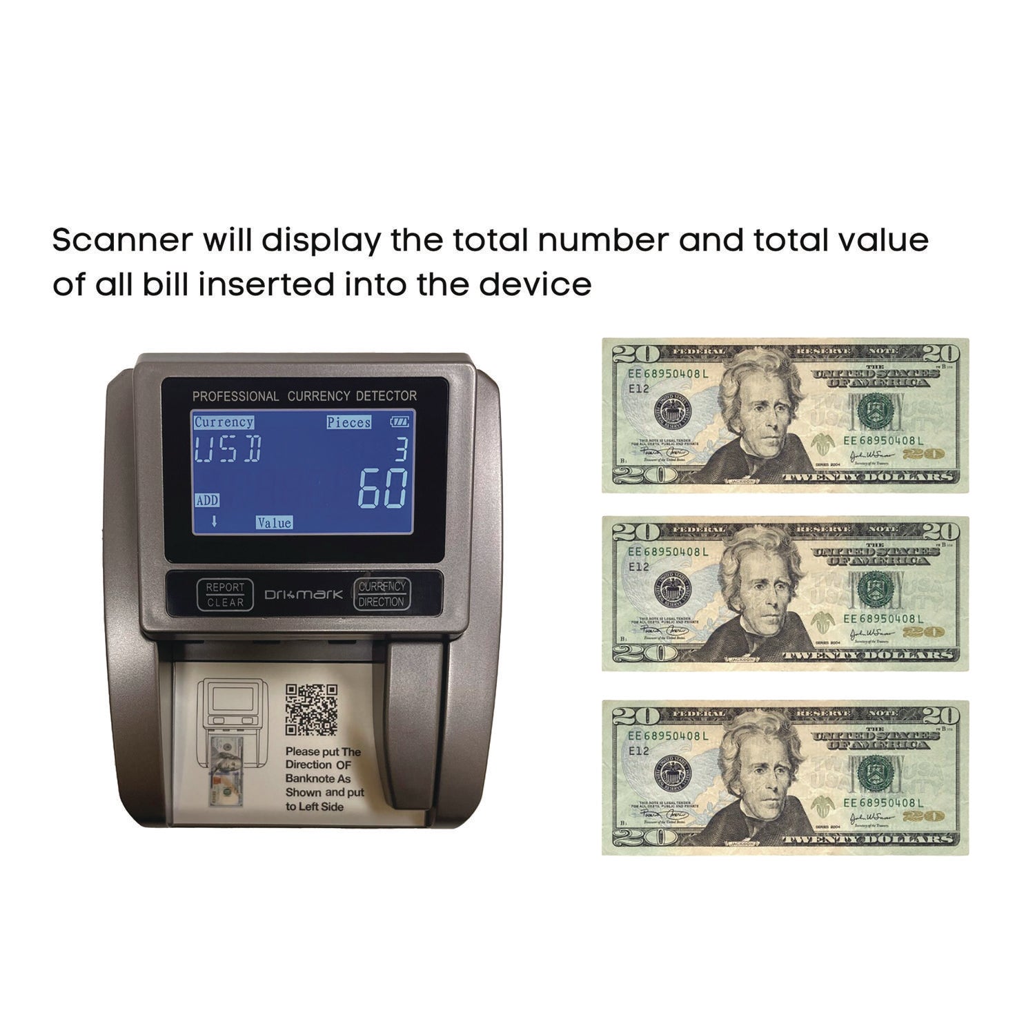 Magnetic Ink, Infrared, Watermark, Dimension - 1 Second - Black - 1 Each