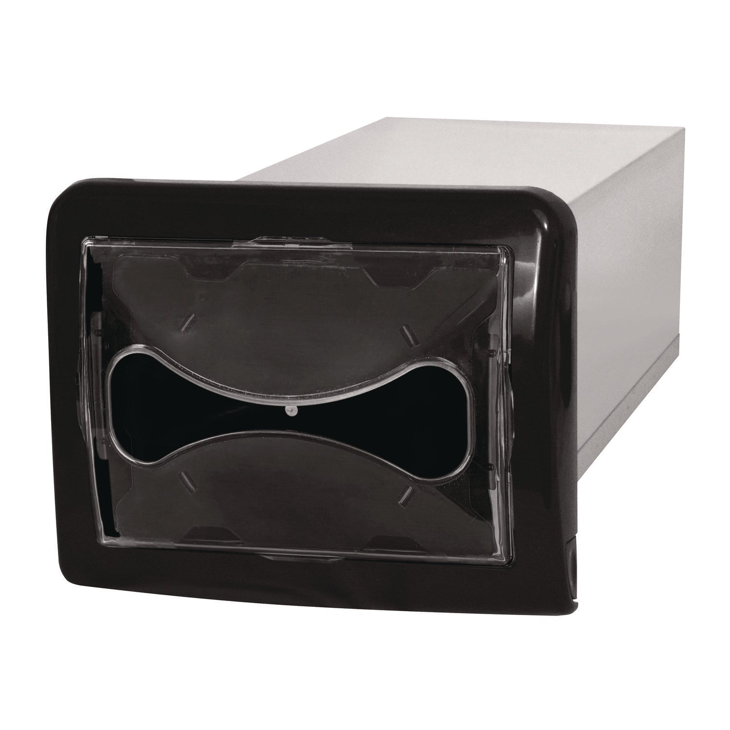 Tandem In-Counter Interfold Napkins Dispenser, 6.25 x 18 x 6.5, Black