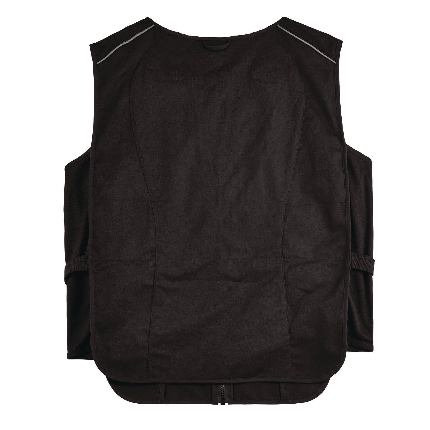 2-Xtra Large/3-Xtra Large - Heat Protection - Zipper Closure - 2 Pocket(s) - Poly-cotton - Black - Lightweight, Front Pocket, Hook & Loop Closure, High Quality Zipper, Machine Washable, Form Fit - 1 Each