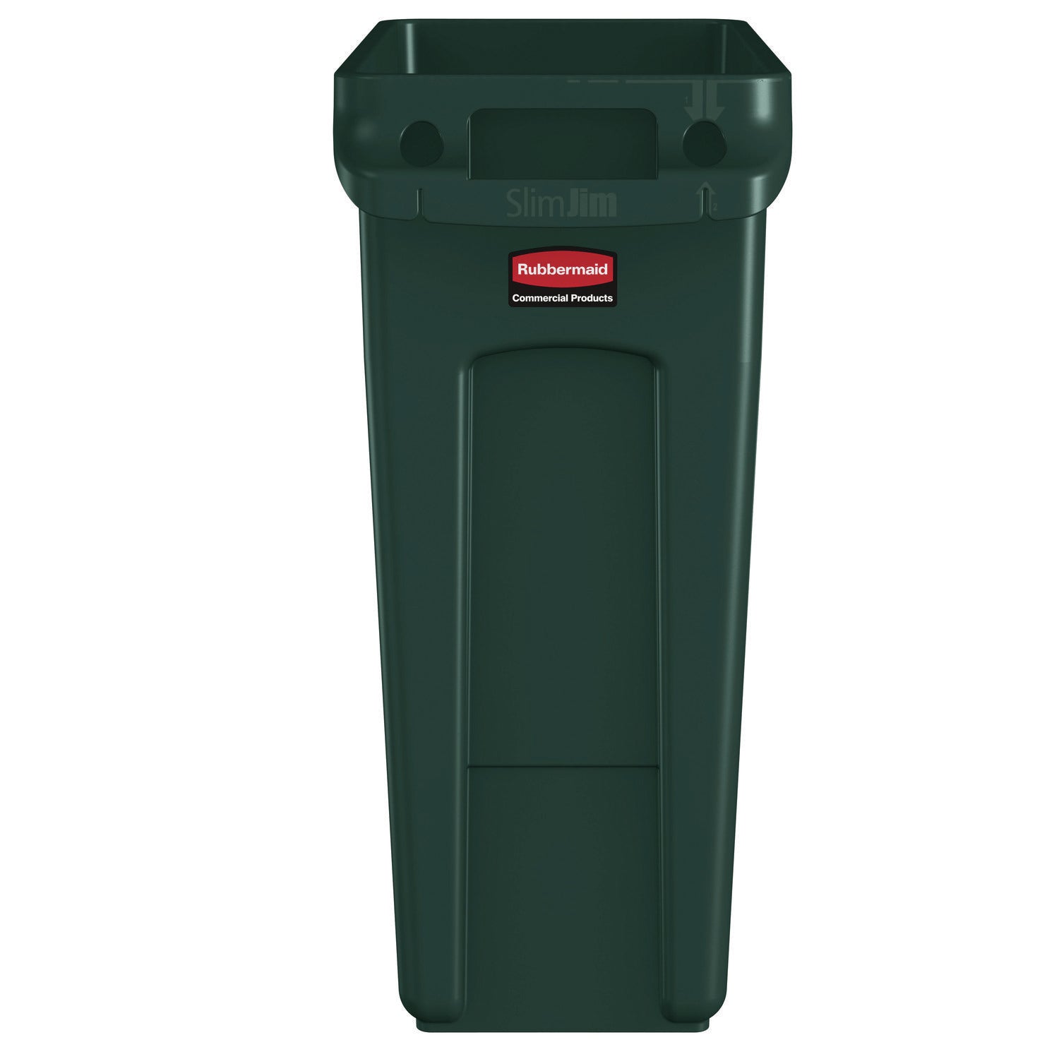 23 gal Capacity - Weather Resistant, Durable, Long Lasting, Handle, Lightweight, Sturdy - Plastic - Green - 1 Each