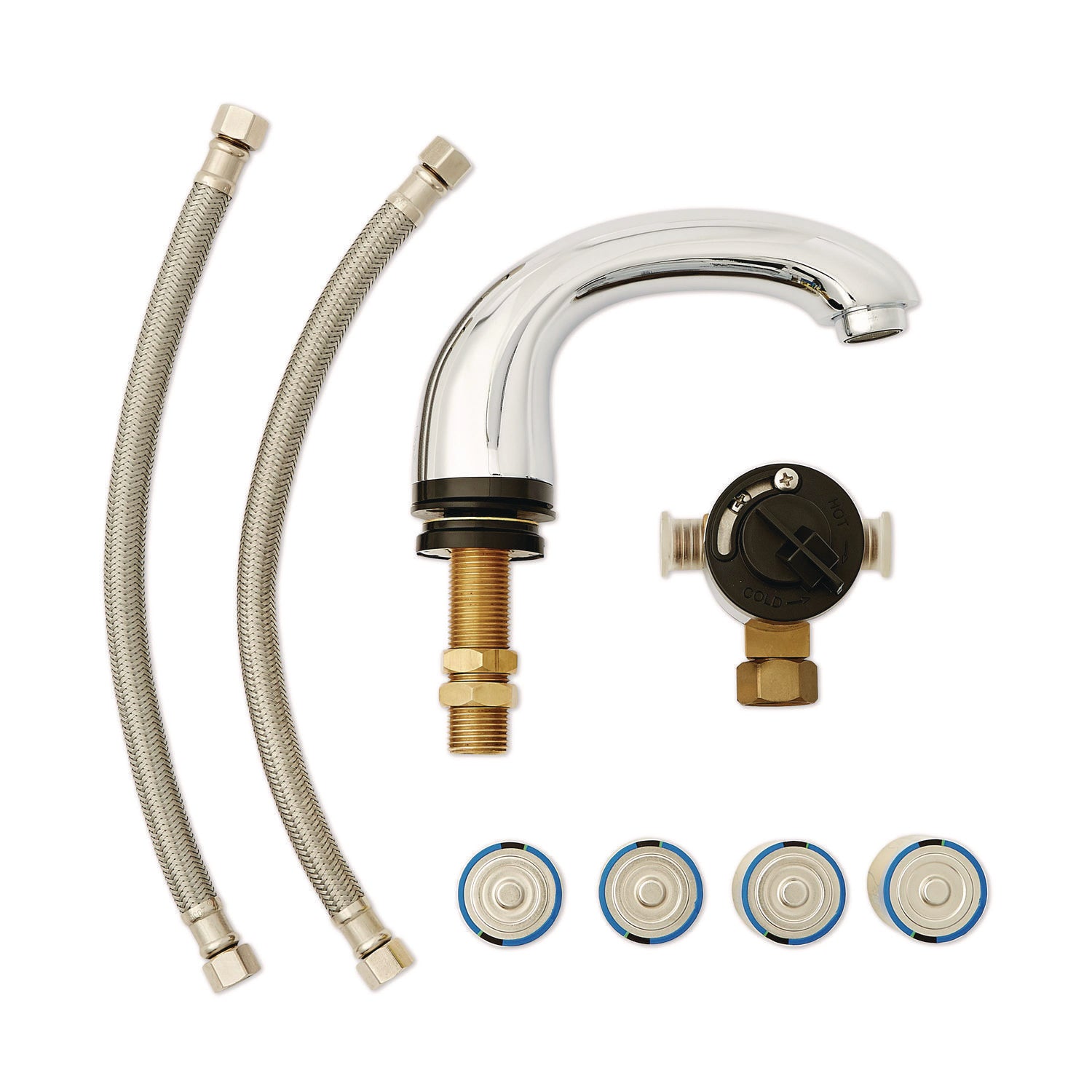 Auto Faucet SST, Single Hole Mount, Polished Chrome