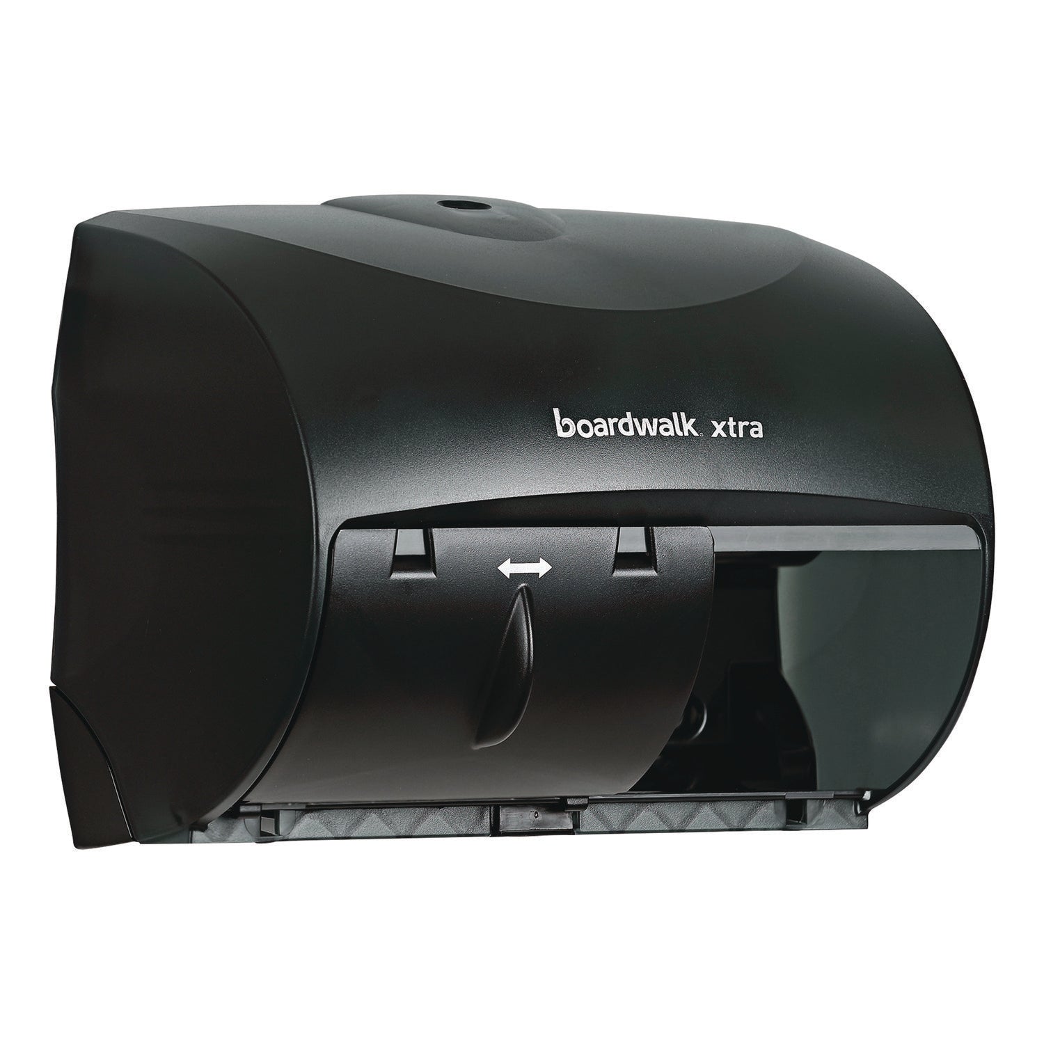 Boardwalk Xtra 2-Roll Controlled Bath Tissue Dispenser, 11.13 x 7.38 x 8.88, Translucent Black