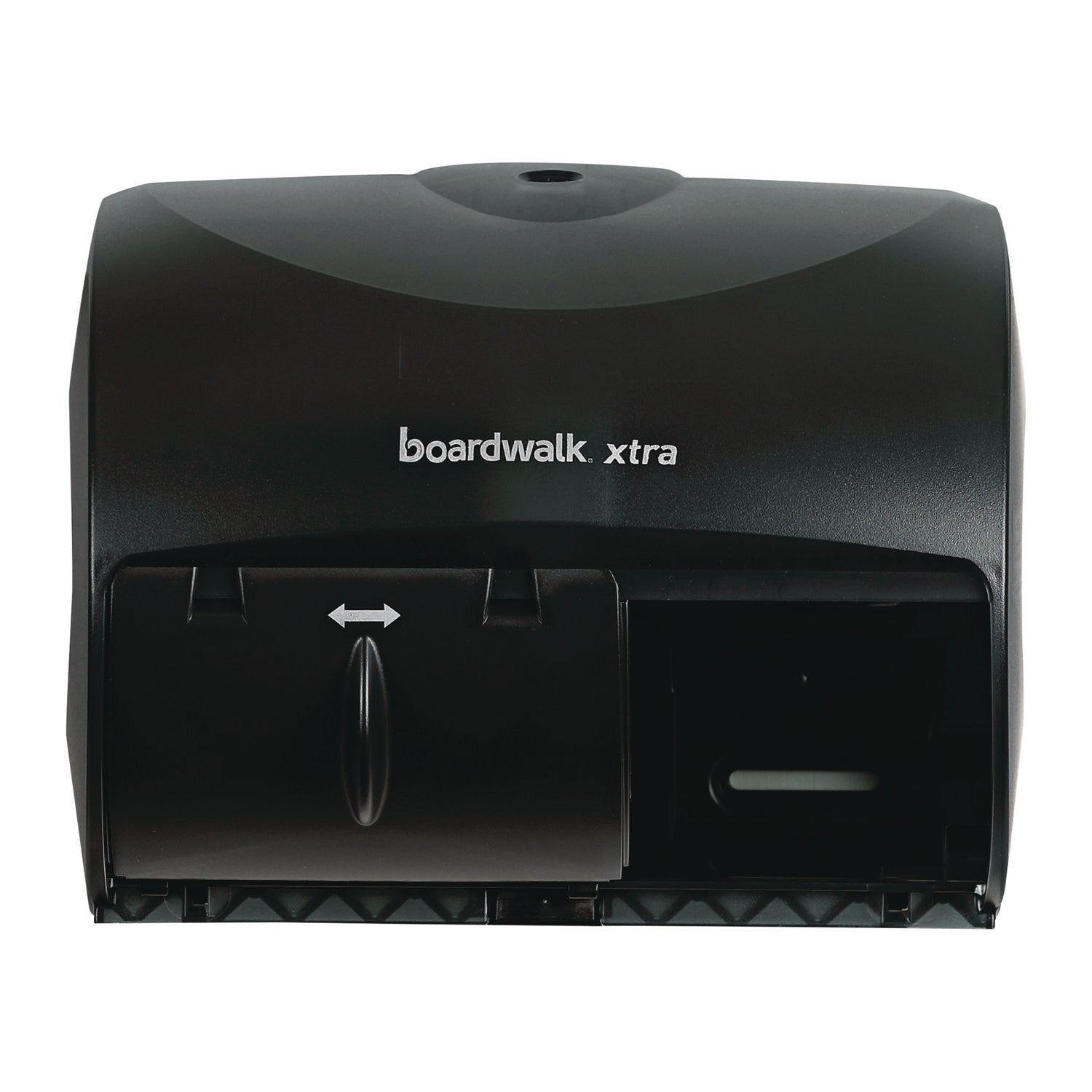 Boardwalk Xtra 2-Roll Controlled Bath Tissue Dispenser, 11.13 x 7.38 x 8.88, Translucent Black