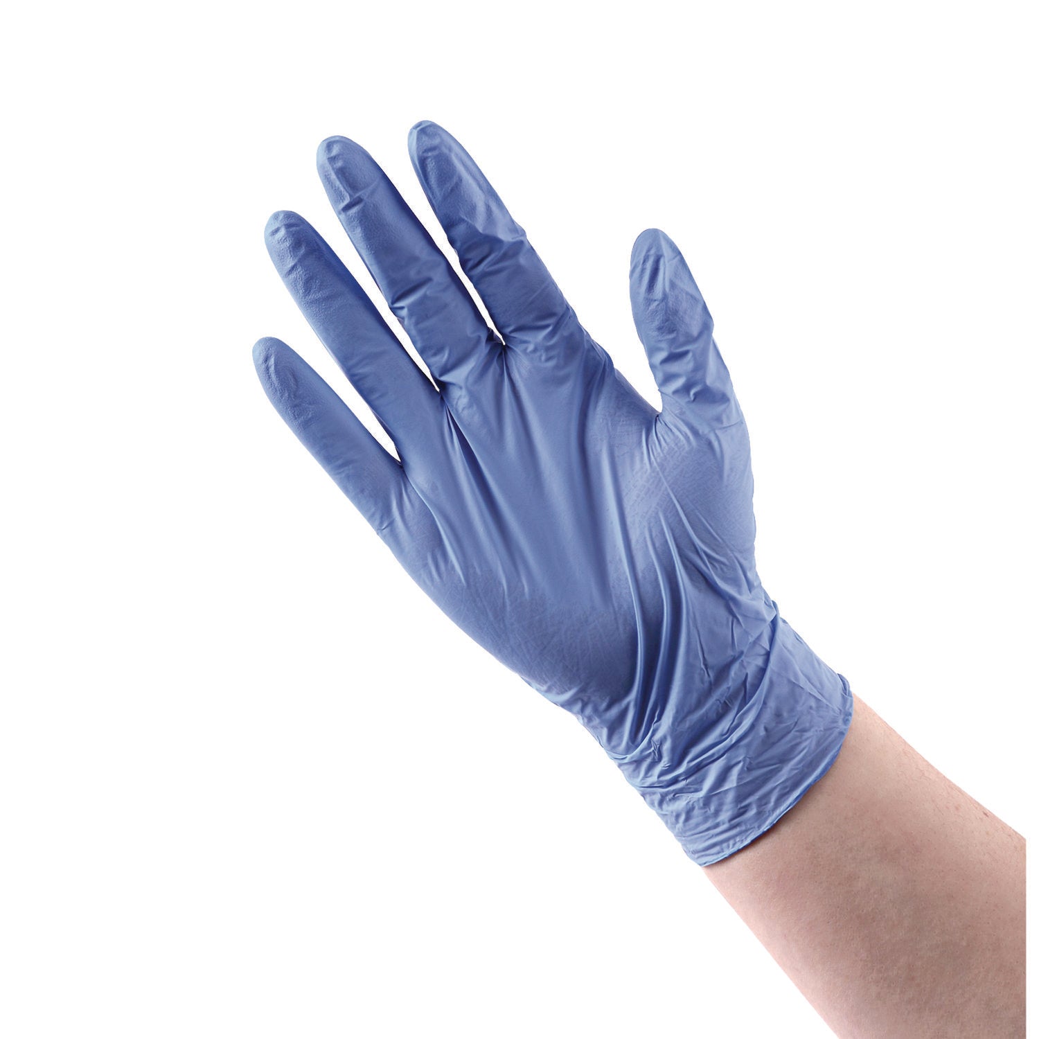 Disposable General-Purpose Nitrile Gloves, X-Large, Blue, 4 mil, 1,000/Carton