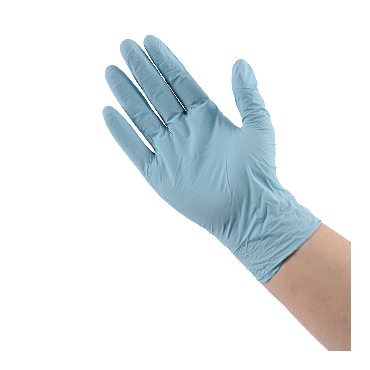 Disposable Examination Nitrile Gloves, X-Large, Blue, 5 mil, 100/Box