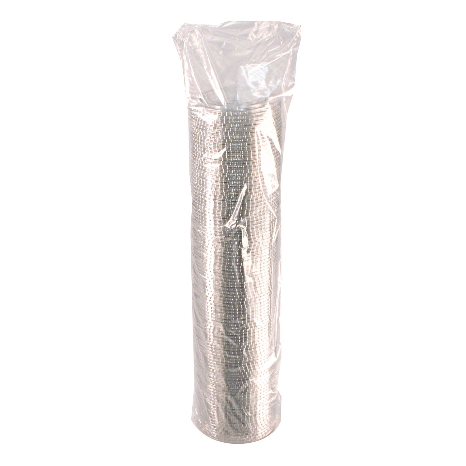 Kal-Clear/Nexclear Drink Cup Lids, Flat Lid with No Slot, Fits 12 oz to 20 oz Cold Cups, Plastic, Clear, 1,000/Carton