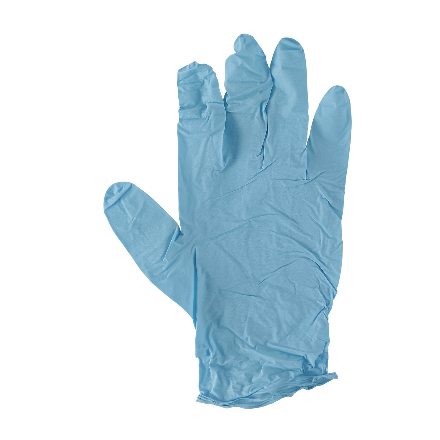Disposable Examination Nitrile Gloves, Medium, Blue, 5 mil, 1,000/Carton