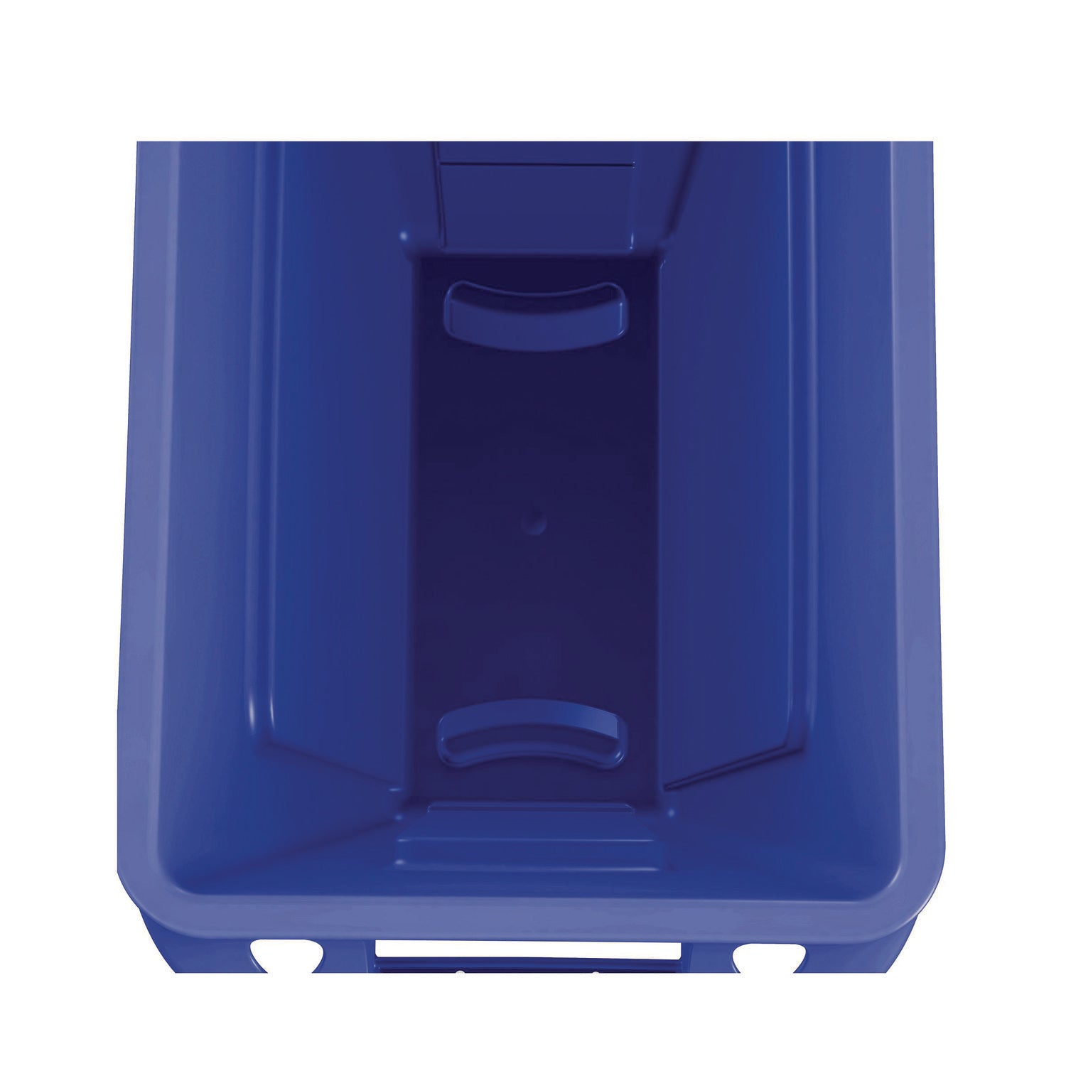 23 gal Capacity - Rectangular - 30" Height x 11" Width x 22" Depth - Plastic - Blue - 1 Each
