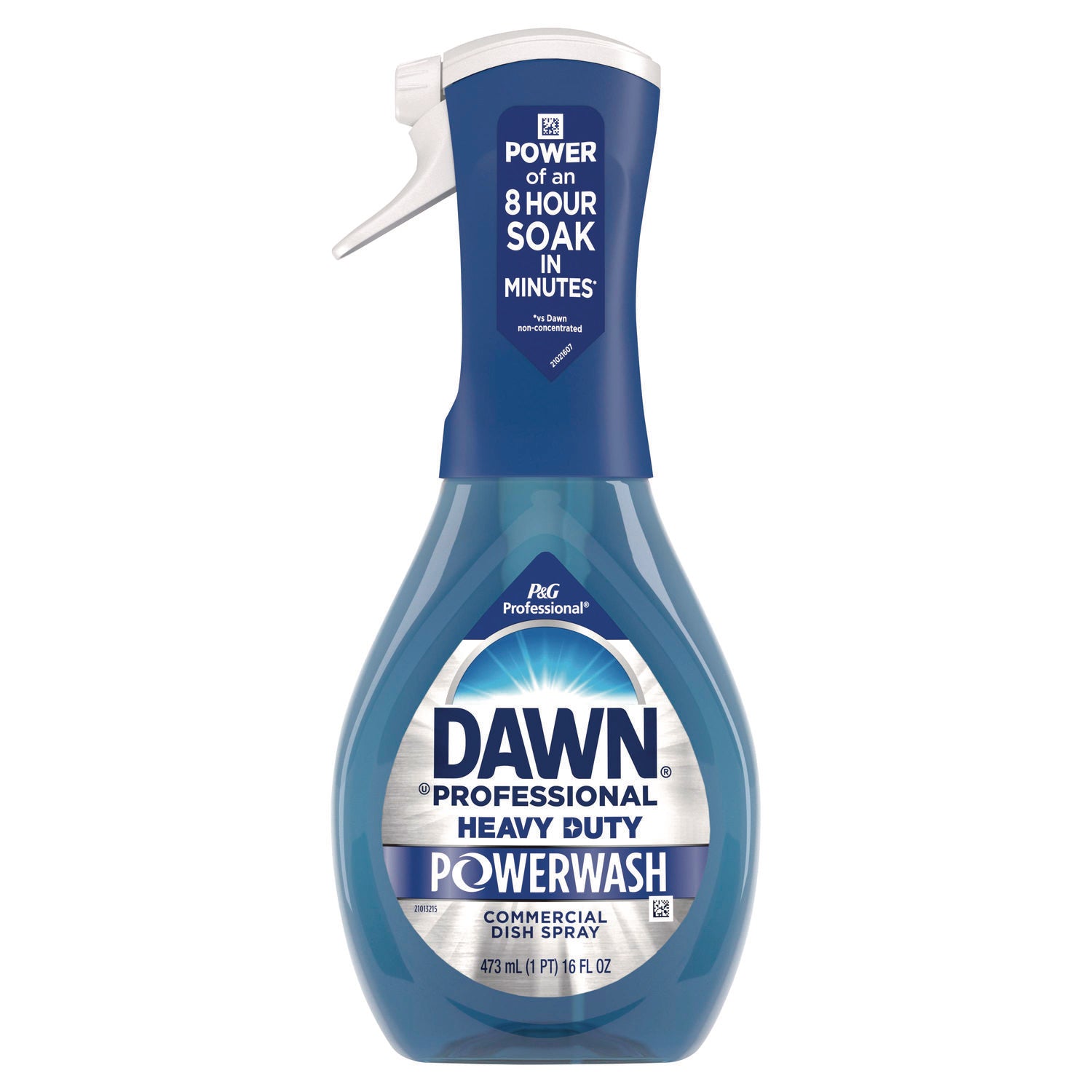 Dawn Heavy Duty Powerwash - For Dish, Food Service, Restaurant, Kitchen, Sink, Commercial - Spray - 16 fl oz (0.5 quart) - Heavy Duty - Blue - 1 Bottle