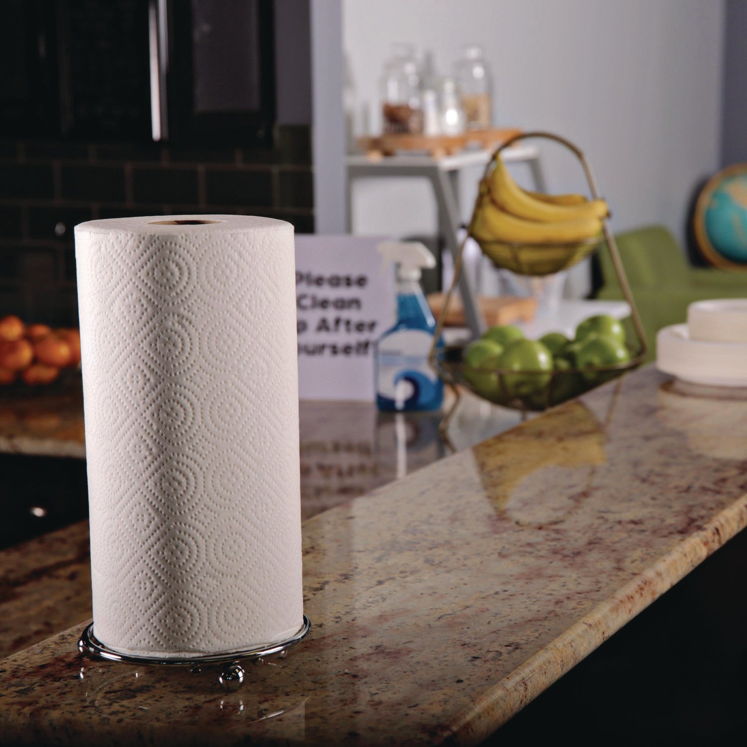 Kitchen Roll Towel, 2-Ply, 11 X 8.5, White, 250/roll, 12 Rolls/carton