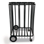 Compact Lockable Ball Locker, Metal, 176 lb Capacity, 22 x 28 x 43, Black