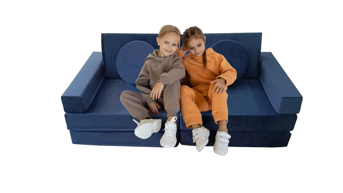 Modular Children’s Sofa Set - 55"L x 28"W x 22"H