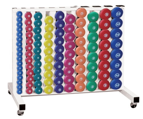 Neoprene Round Club Pack - Multi-colored (Rack included - 69032)