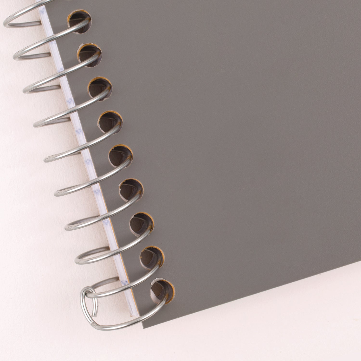 Mead College Ruled Notebook, 5 Subjects, 150 Sheets, 6" x 9.5", Spiral, Assorted Plastic Cover, 1 Each