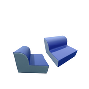 Children's Sofa Set of 2 - 20"L x 20"W x 15"H