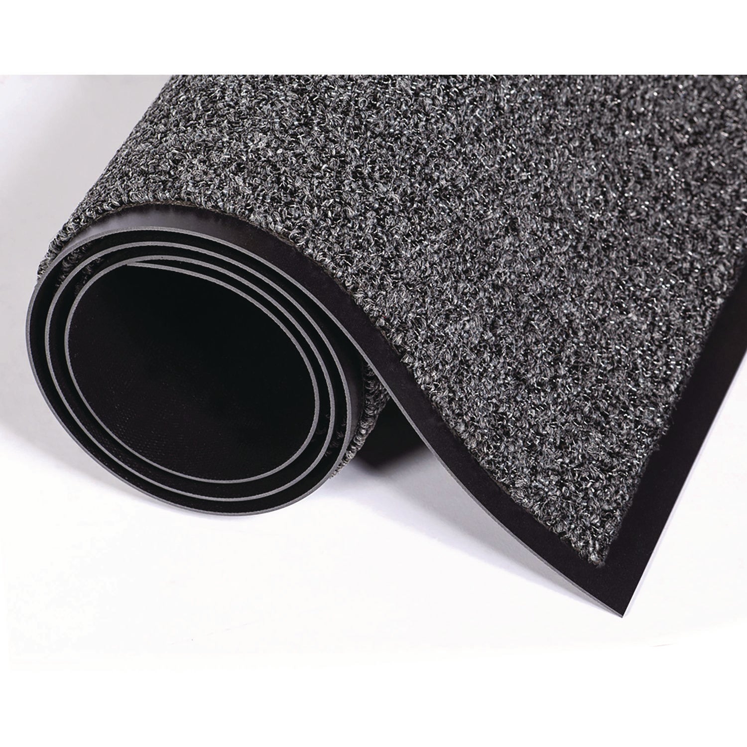 Cross-Over Indoor/outdoor Wiper/scraper Mat, Olefin/poly, 36 X 60, Gray