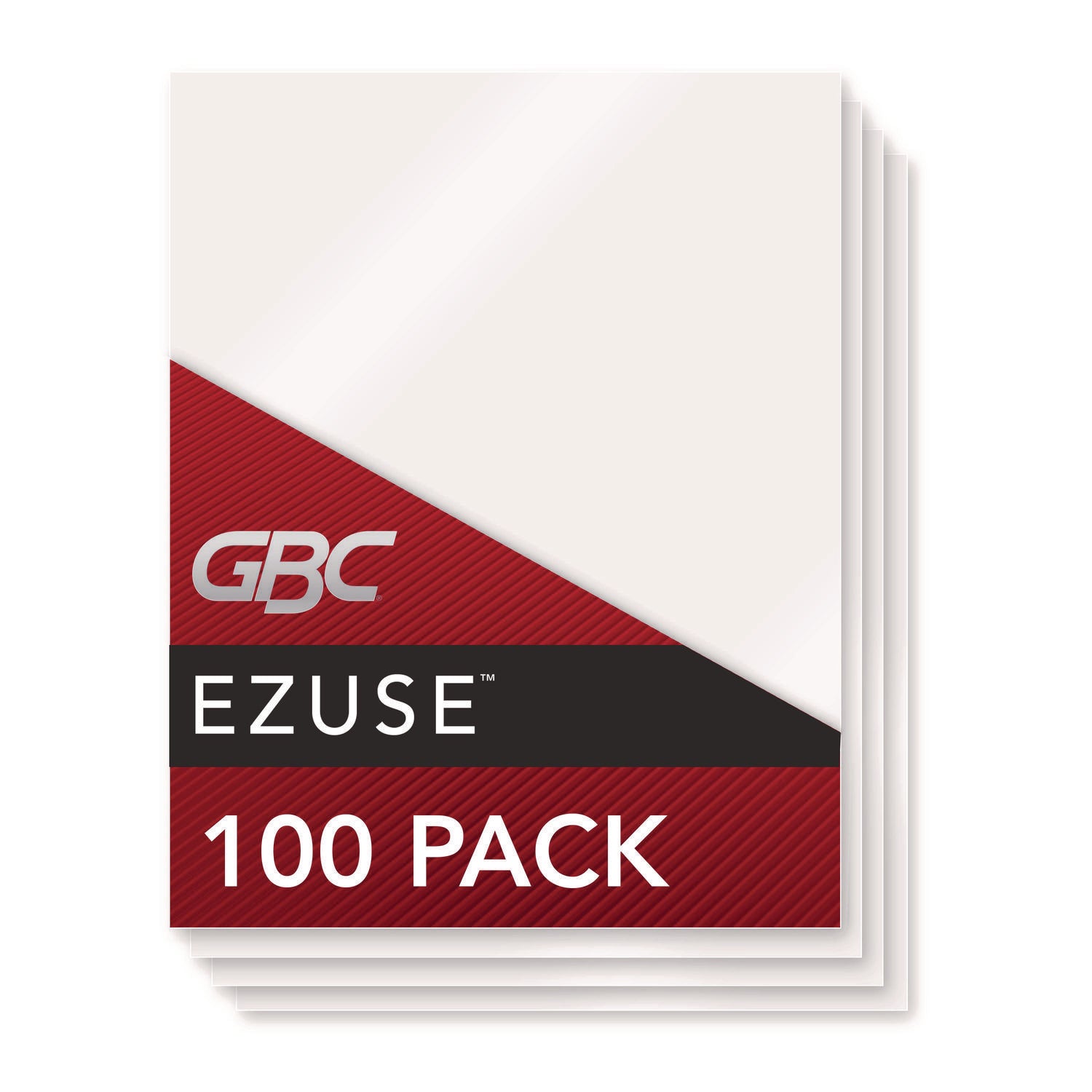 GBC Fusion EZUse Laminating Pouches - Sheet Size Supported: Letter - Laminating Pouch/Sheet Size: 8.50" Width x 11" Length x 5 mil Thickness - Glossy - for Document - UV Resistant, Fade Resistant - Clear - 100 / Box