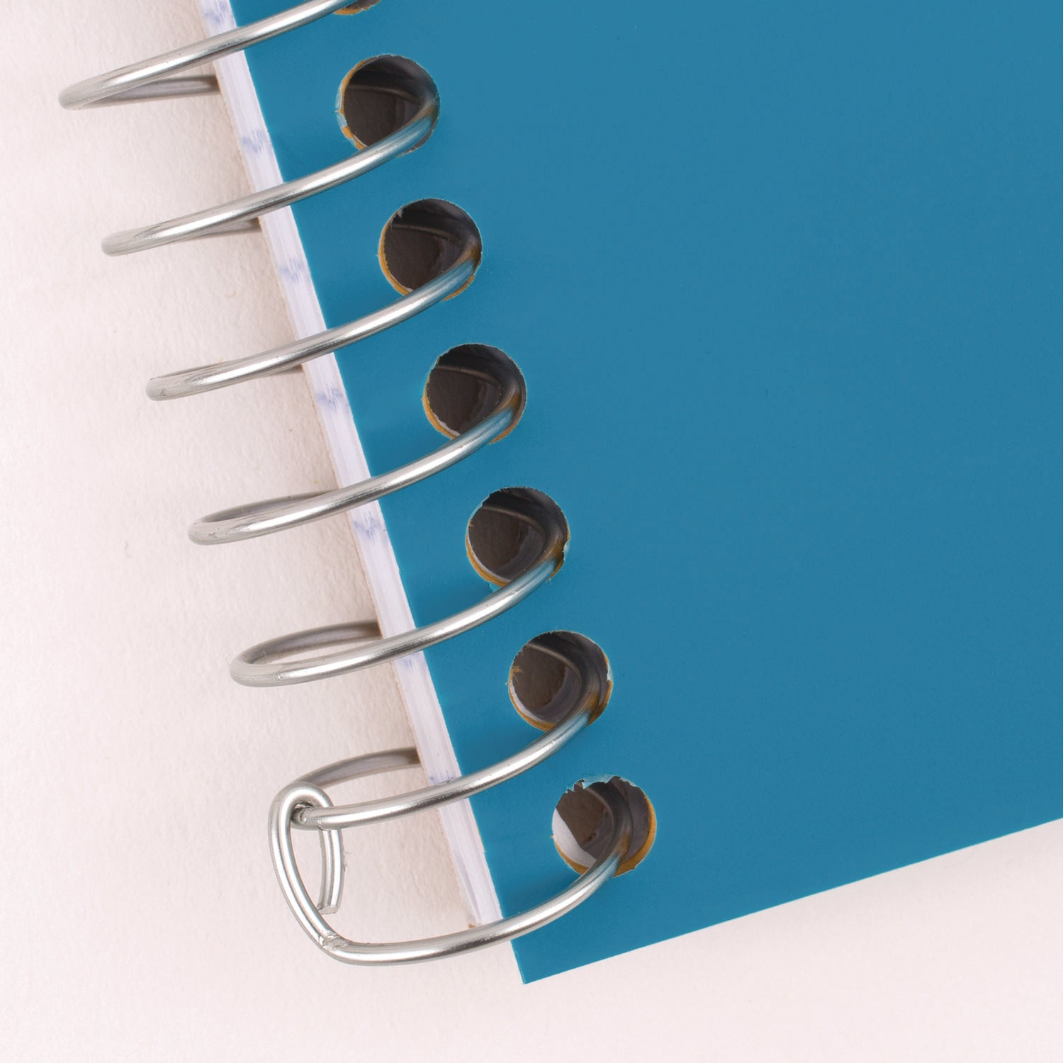 Mead College Ruled Notebook, 2 Subjects, 80 Sheets, 6" x 9.5", Spiral, Assorted Plastic Cover, Double Sided, Perforated, Ink Resistant, Water Resistant, 6 Pack