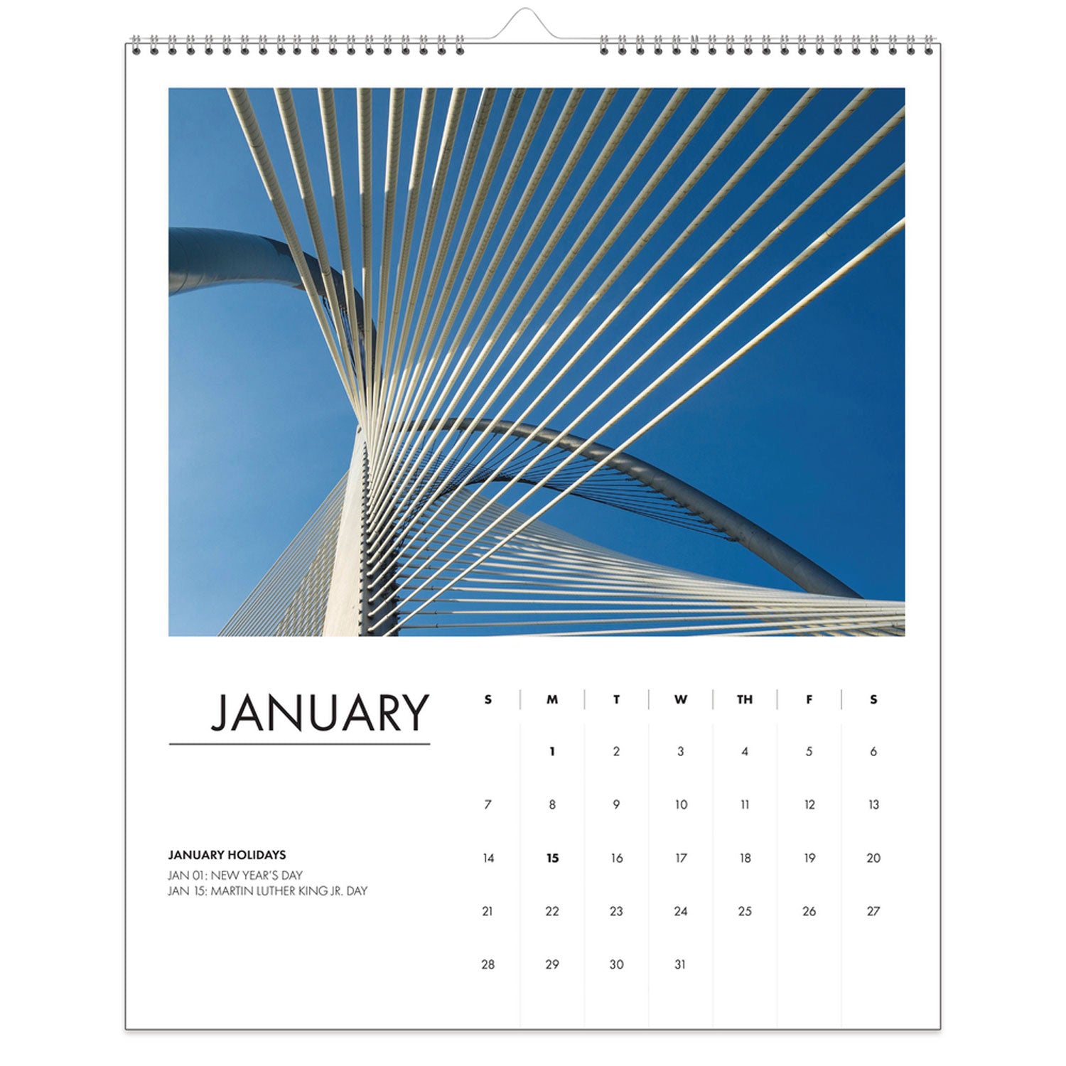 House of Doolittle Recycled Architecture Wall Calendar