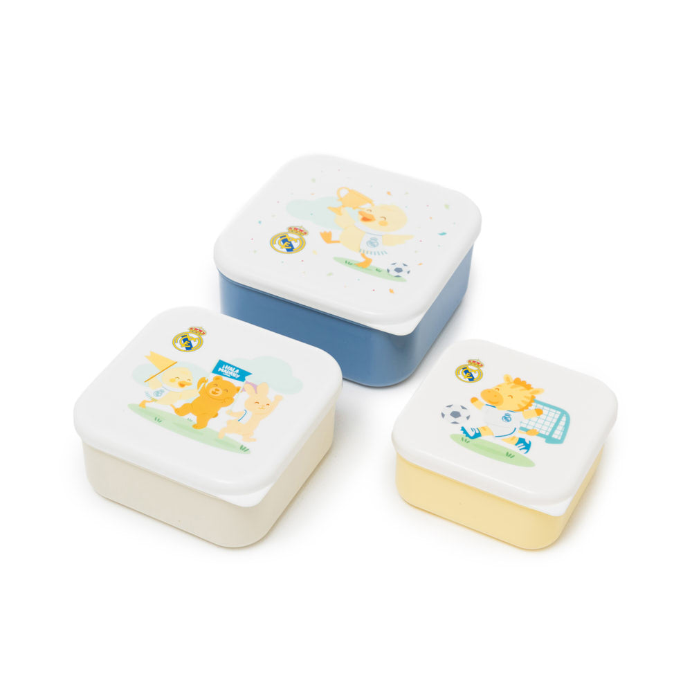 Real Madrid 3 snackbox set