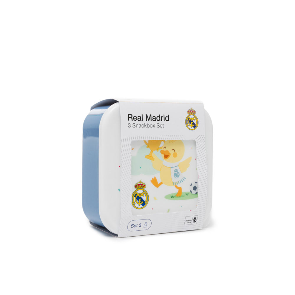 Real Madrid 3 snackbox set