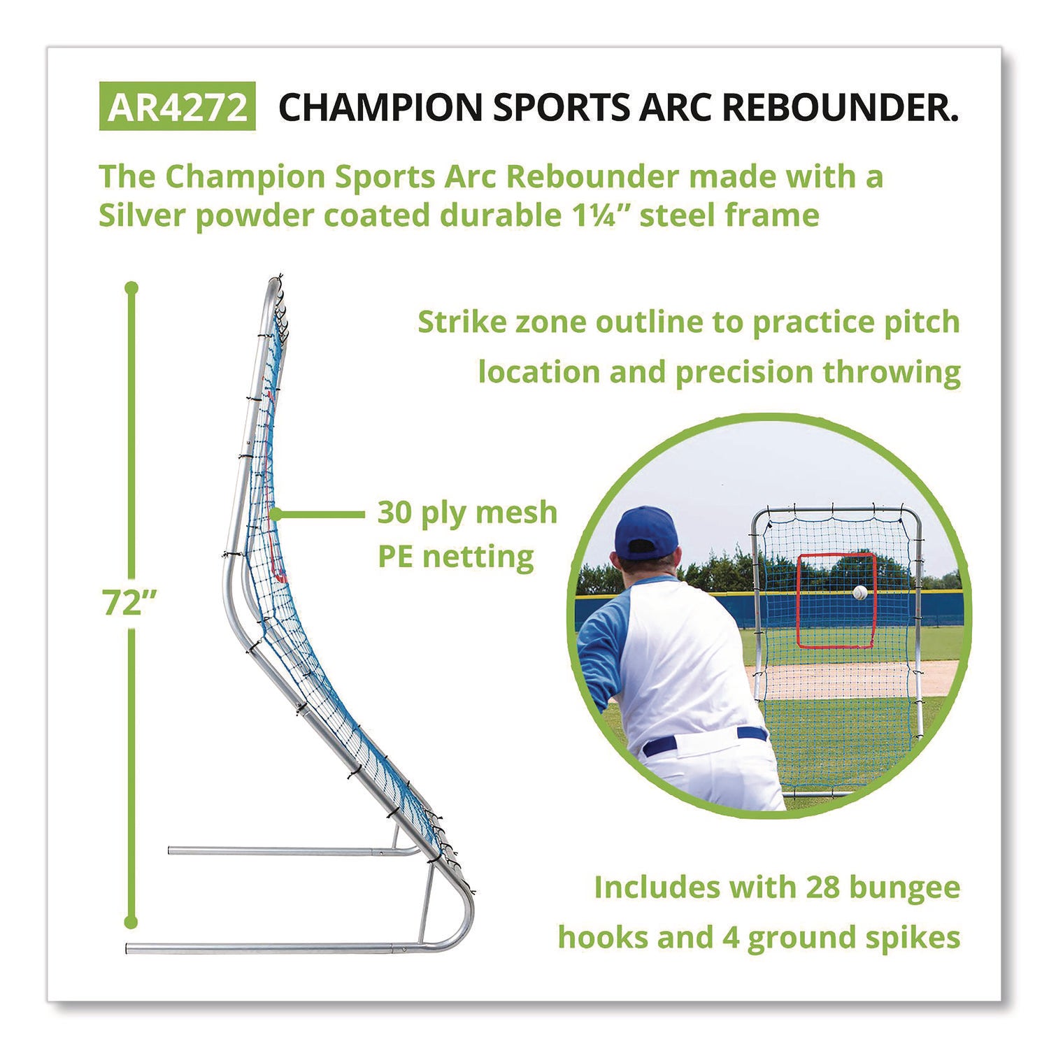 ARC Rebounder, 72 x 42