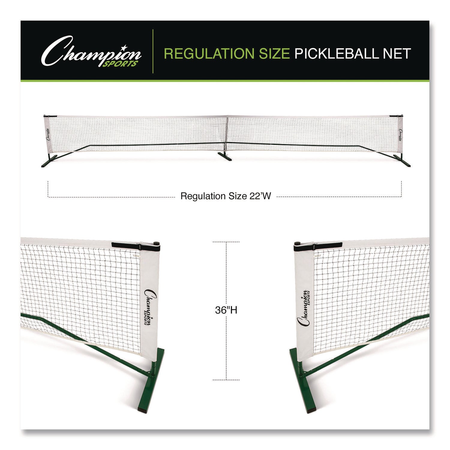 Pickleball Net, 36 ft x 22"