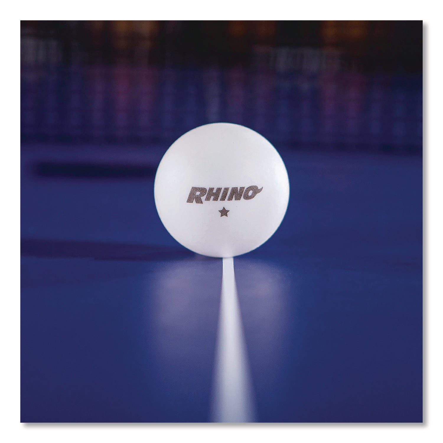 Table Tennis Balls, Official Size, White, 144/Carton