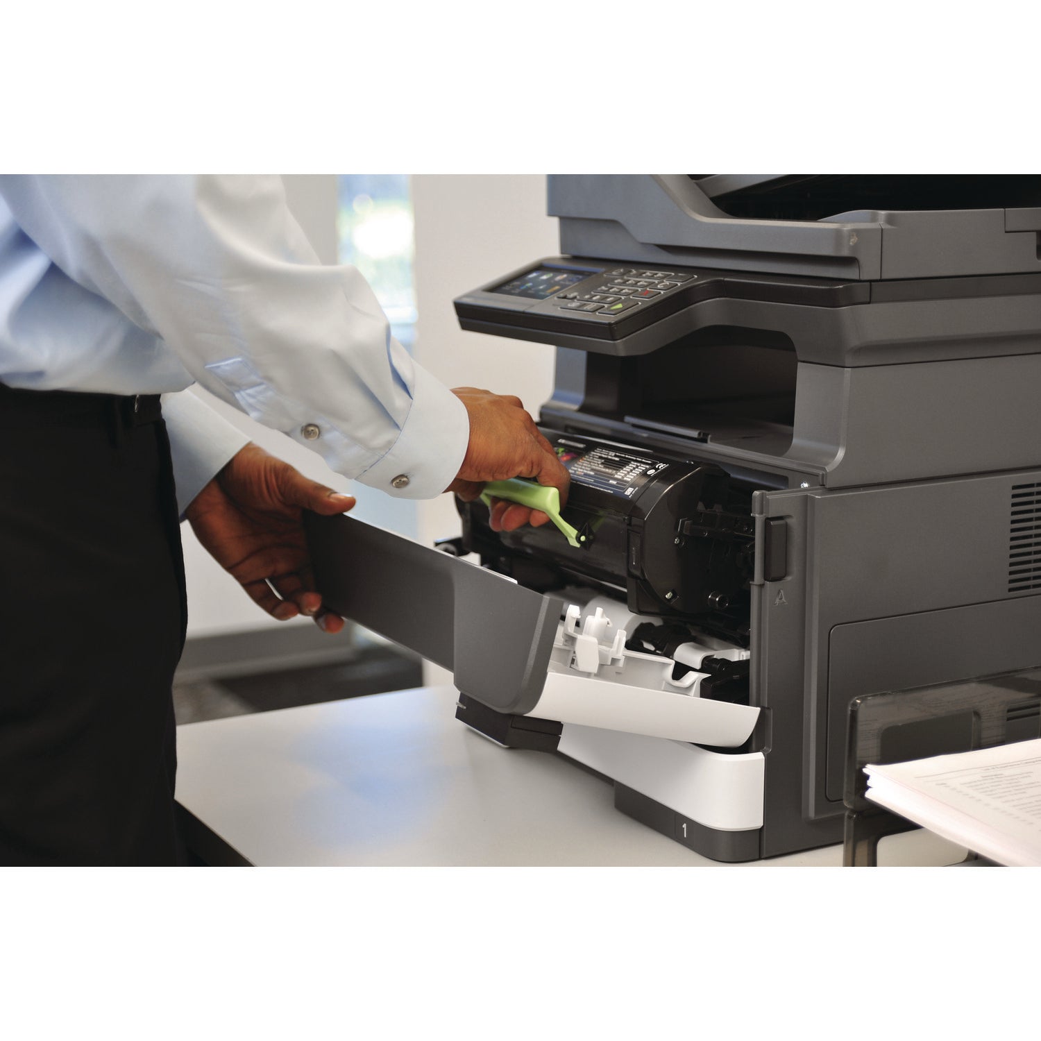 Lexmark Unison Original Standard Yield Black Laser Toner Cartridge, 1 Each, 7,000 Page Yield