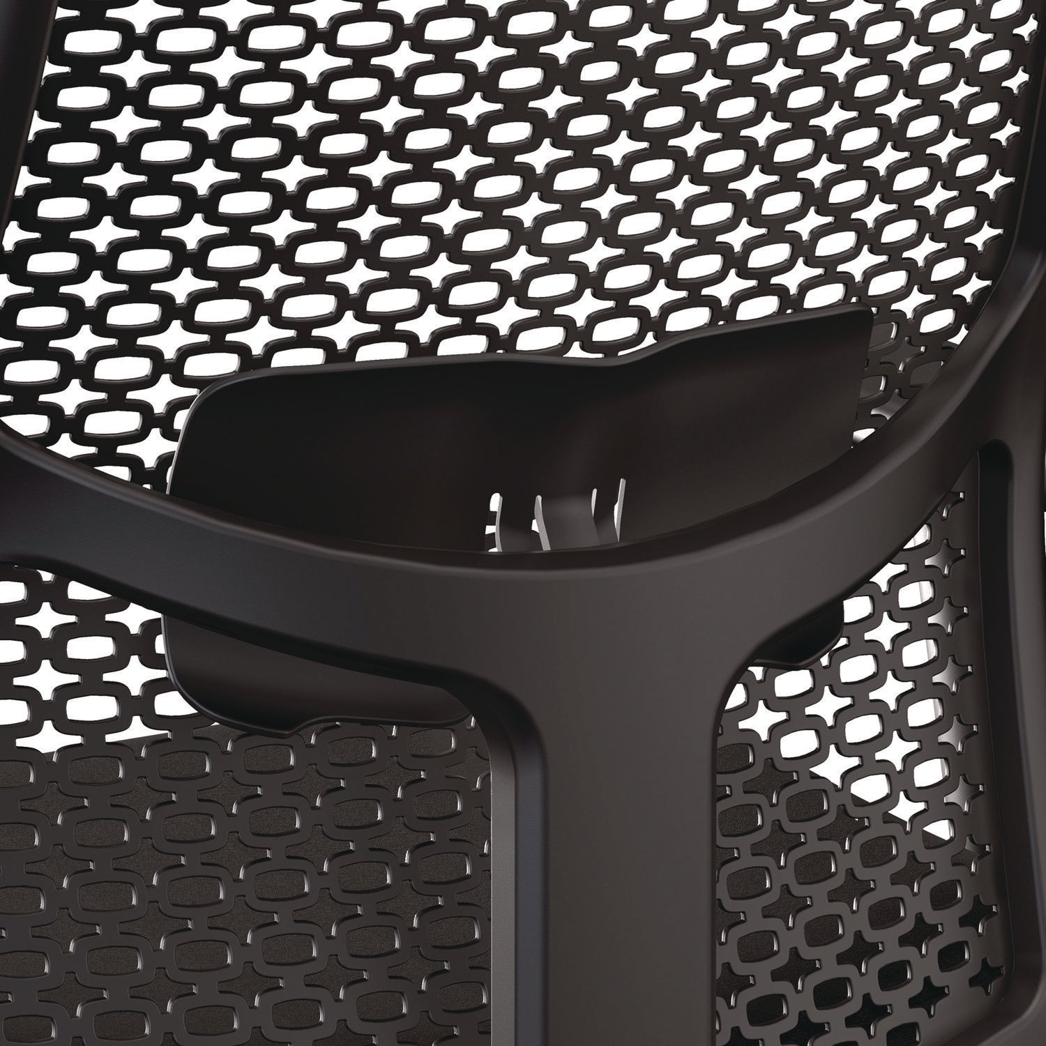 HON Ignition 2.0 Sitting Stool - Charcoal Back Color - Low Back - Blue - 1 Each