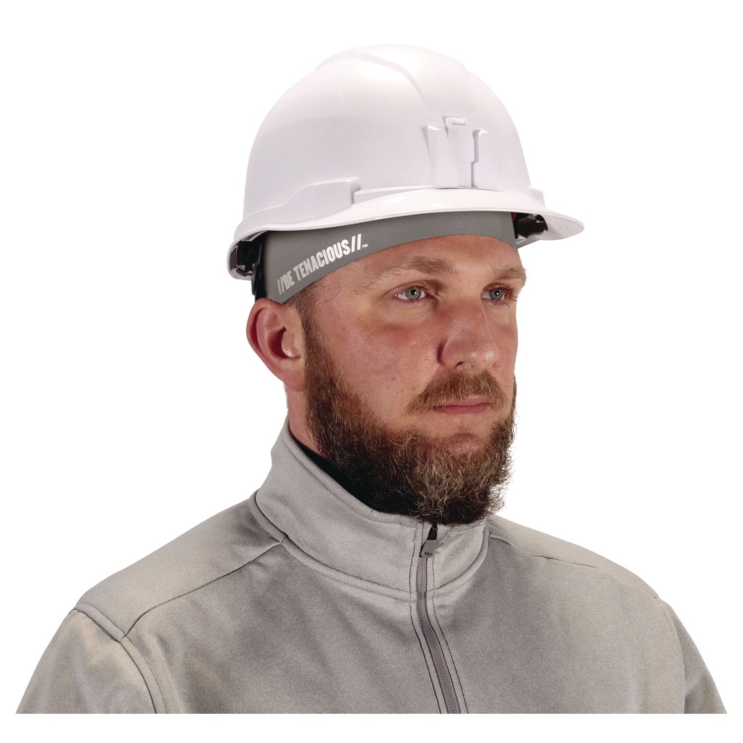Ergodyne 6632 Cooling Skull Cap - Fabric, Elastic - Gray
