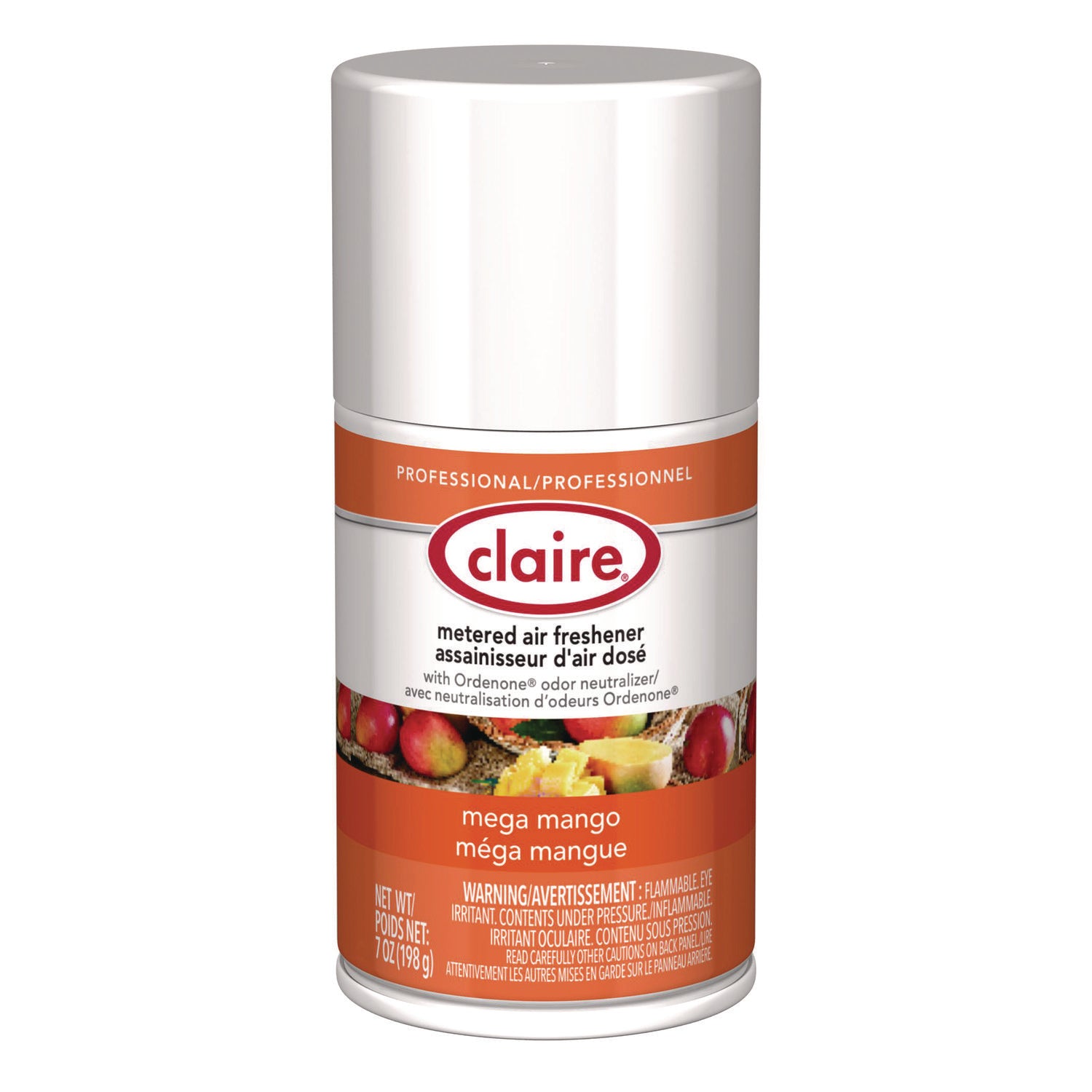 Metered Air Freshener, Mango, 11 oz Aerosol Spray, 12/Carton