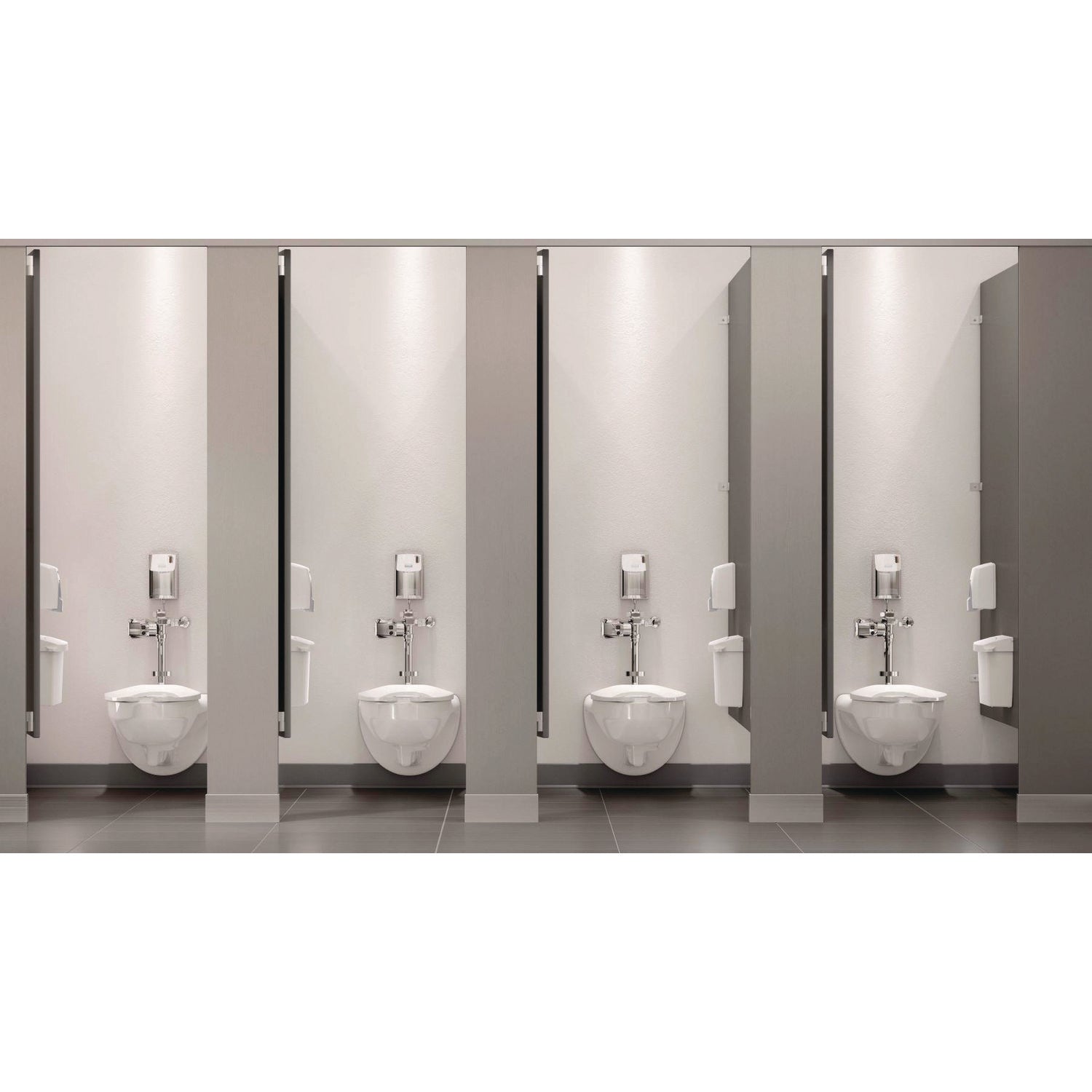 12.5" Height x 10.8" Width x 5.3" Depth - White - 1 Each